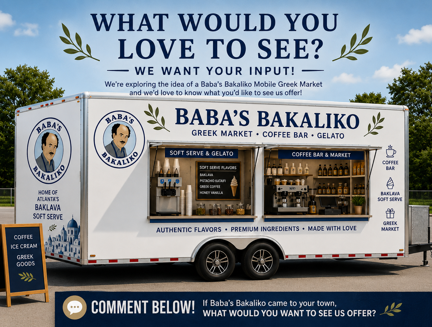Could a Baba's Bakaliko Mobile Greek Market Be Coming? | Baba's Bakaliko