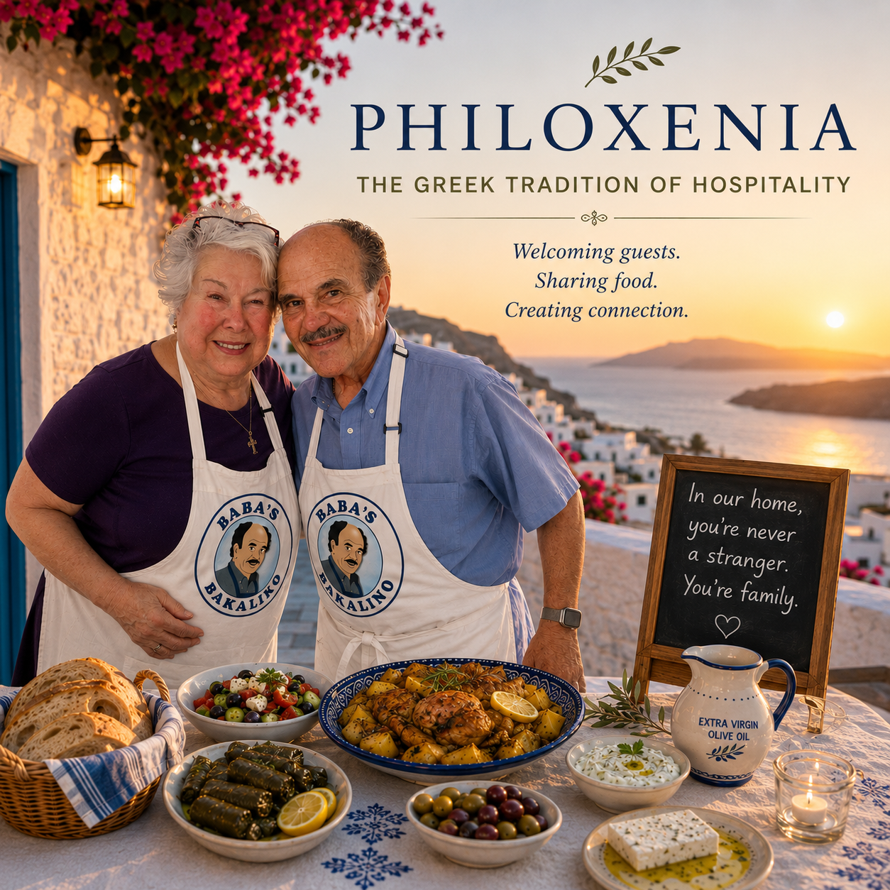 What Is Philoxenia? The Greek Tradition of Hospitality | Baba's Bakaliko